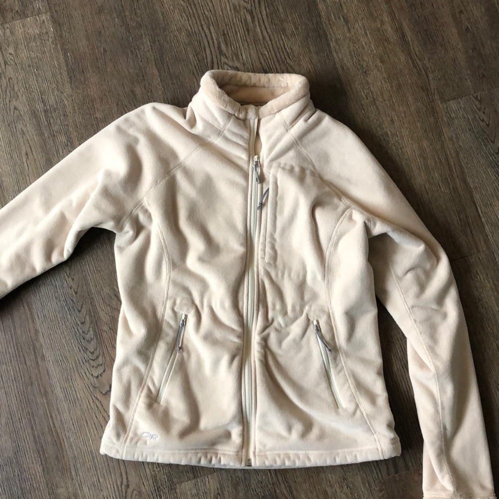 Outdoor Research White Fleece Jacket